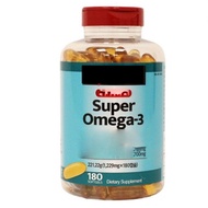 Super Omega-3 180 Capsules Deep Sea Fish Oil Soft Capsules EPA/DHA Diet Health Supplement S