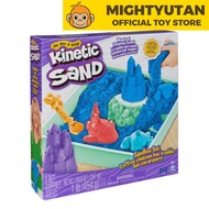 Kinetic Sand Sandbox Set 1lb (454g) -Blue Toys for Kids