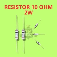 10 Ohm 2W Resistor – Power Components For DIY Amplifier & Electronics