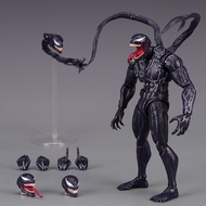 ♞SHF Venom 2 Symbiote Marvel Universe The Amazing Spider-Man Venom Movable Movie Figure Model Toy