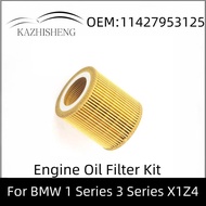 11427953125 Engine Oil Filter Kit With Drain Plug For BMW 1 Series 3 Series X1Z4