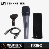 Sennheiser e 835-S Dynamic Cardioid Vocal Microphone with On/Off Switch with Free Mic Cable (e835S)