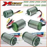 X-Team 2030 2040 2430 2435 2440 2445 2845 2850 Brushless Motor for Wltoys Traxxas Remo Hobby XLH 1/1