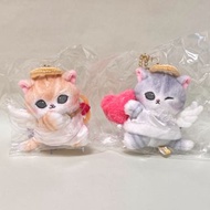✨現貨✨Mofusand 天使貓 公仔掛飾 毛絨公仔掛飾 掛件 吊飾 匙扣 鯊魚貓 貓福珊迪 喵喵 貓咪 貓貓