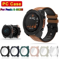 Fenix 8 43mm 2in1 Bumper Case PC Glass Anti-Scratch Fenix 8 43mm