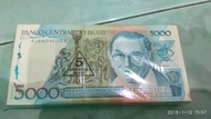 uang kuno UB brazil 5000 ASLI , jual per 10 lembar. seri tidak urut.