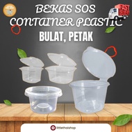 Plastic Sauce Container Bekas Plastik Sos (1oz, 2oz, 3oz) 50PCS