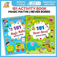 101 ACTIVITY BOOK (NEVER BORED / MAGIC MATHS)
