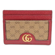 GUCCI 牛皮皮革/塗層帆布Gucci x Doraemon Card Case卡片套