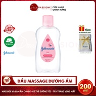 Johnson's Baby's Baby Moisturizing, Softening Massage Oil - Johnson's Baby Oil Pink massa 200ml