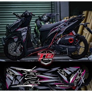 Vario stamp Aa Racing model full black shirt