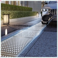 Drainage Ditch Cover Floor Ditch Stainless Steel Ditch Floor Ditch Kitchen Sewer Sewage Board Grate 