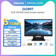 Philips 23.8" 242B9T IPS FHD IP65 Front Water Dust Resistant 60Hz 5ms Smooth Touch Monitor with Spea