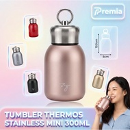 Tumbler Thermos Stainless 300ml Vacuum Flask Drinking Bottle Hot Cold 24 Hours Portable Mini Sport C