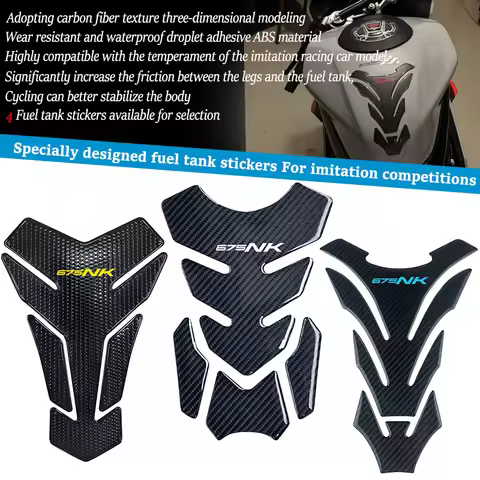 Motorcycle Sticker Tank Pad Protector Tankpad Decal Fit For 675NK NK675 675 NK 2026-