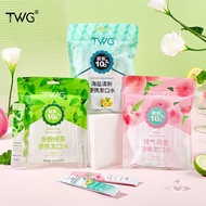 Store Recommended TWG Peach Breath Oolong Probiotic Mouthwash Fresh Breath Disposable Portable Oral Probiotic Mouthwash 5.8