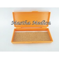 OneLab Orange Glass Object Box Contains 50 One Med