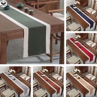 New Chinese Style Cotton Table Runner Cloth 4 6 8 10 Seater Modern Minimalist ikea Table Runners for TV Cabinet Raya Christmas Home Decor