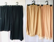 petticoat Kain dalam free size to size 36-46inner skirt seluar innerskirt panties women muslimah wan