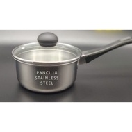 18 CM STAINLESS STEEL HANDLE COOKING POT