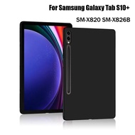 Case For Samsung Galaxy Tab S10 Plus 12.4" SM-X820 SM-X826B Ultra Thin Soft TPU Silicone Cover For T