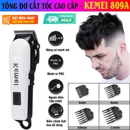 Tông đơ cắt tóc có dây chuyên nghiệp Kemei 809A tăng đơ cắt tóc gia đình cắt tóc trẻ em người lớn má