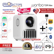 [ORIGINAL] Wanbo Series Wanbo X1 Pro, Wanbo X1 Portable Mini Pico Smart Android LCD Projector, T2R M