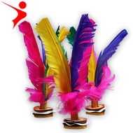 Feather Shuttlecock Adult Fitness Kindergarten Shuttlecock Chicken Feather Button Kick-Resistant Fea