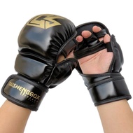 Half-finger boxing gloves mma training gloves mixe Half-finger Gloves mma training Gloves Comprehens