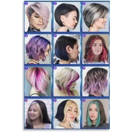 Modern Girl Hairstyles Canvas Art Poster - Barber Shop & Salon Wall Decor - 24x36 inch Family Bedroo