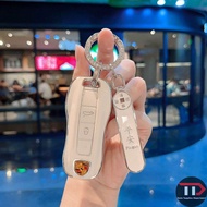 Porsche TPU car key holder for macan /718/Paramera/taycan/911