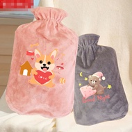Water Injection Hot Water Bottle Thickened Explosion-Proof Flushing Hot Water Bottle Hot Water Bag Cartoon Hand Warmer