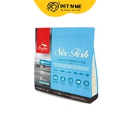 [จัดส่งจากคลัง] Orijen Six Fish โอริเจน อาหารเม็ด สำหรับแมวทุกช่วงวัย สูตรปลา 6 ชนิด 340 g [00649922