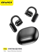 Awei TZ6 ENC OWS Bluetooth Earbuds Double Mic Call Noise Reduction Earphone Wireless Earbuds with Charging Case