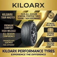 KILOARX 215/70R15 Tires Weather Shield Tough Wall 4-Pack KILOARX 215/70R15 Tayar Tahan Cuaca Dinding