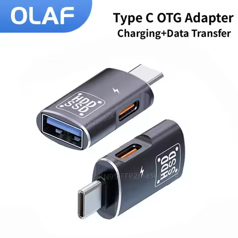 Type C to USB 3.0 OTG Adapter USB Female To Type c Male Fast Charging adadpter OTG USB C For Iphone 