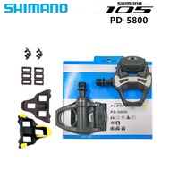 Shimano 105 PD-5800 Carbon Road Bike Pedals Anti-slip Practical SPD-SL 5800 Pedal w/ SM-SH11 Cleats