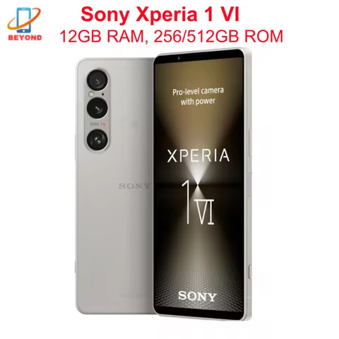 Sony Xperia 1 VI 1VI 5G XQ-EC54 XQ-EC72 12GB RAM 256/512GB ROM 6.5" OLED Snapdragon 8 Gen 3 Octa Cor