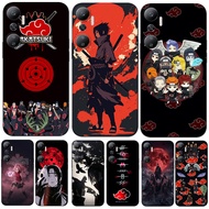 Case For infinix HOT 20 Silicon Phone Cover black tpu case Naruto Akatsuki Sasuke Sakura Itachi