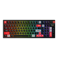 WIRELESS KEYBOARD (คีย์บอร์ดไร้สาย) FANTECH MK918 ATOM PRO97 BLACK,RED SWITCH