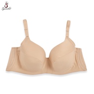 Sgarlet เสื้อในไซส์ใหญ่มีโครง ฟองน้ำบาง เก็บเนื้อส่วนเกินรอบลำตัว สีดำ สีเนื้อ MB1709