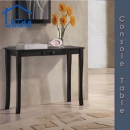 Twin Win 3 Feet/4 Feet Console Table/Study Desk With Drawer  - Cuppocino