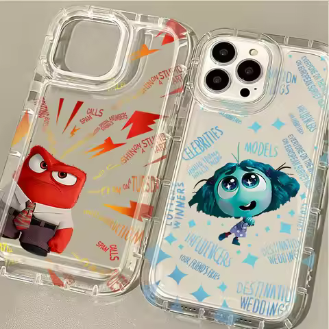 Disney Inside Out 2 New Case for iPhone 15 14 13 12 11 Pro Max XR XS X 8 7 6 6S Plus SE 2020 Shockpr