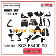 INNER SET YAMAHA NVX 155 ORIGINAL HLY YAMAHA BLACK COVER HITAM