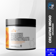 Creatine Monohydrate by Agym Nutrition 200gram (Unflavoured) - Increase Muscle Mass and Volume