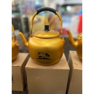 Aluminum Yellow Arabic Teapot available in 1 liter/ 1.15 liters 2 liters water jug jug for hot water