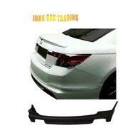 Ready Stock Honda Accord 2008 2009 2010 Mugen PU Rear Skirt BodyKit Skirt Belakang Rear Lip 2 Hole P