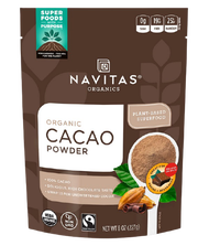 Navitas Organics Organic Cacao Powder 100% Cacao Great for Baking & Beverages