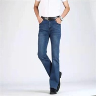 New Spring Autumn New Style Men's Denim Flared Pants Wide-Leg Flared Jeans Loose Flared Pants Casual