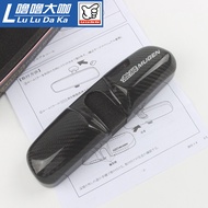 ฝาครอบกระจกมองหลังภายในรถคาร์บอนไฟเบอร์ Mugen แบบปรับแต่งได้ไม่จำกัด GK5 Fit fc1fk7รุ่นที่10